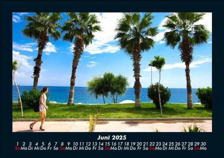 Produktbild: Palmentraum 2025 Fotokalender DIN A5