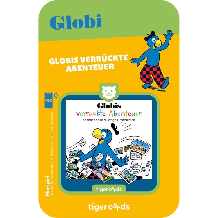 Produktbild: Tigercard - Globis verr&uuml;ckte Abenteuer