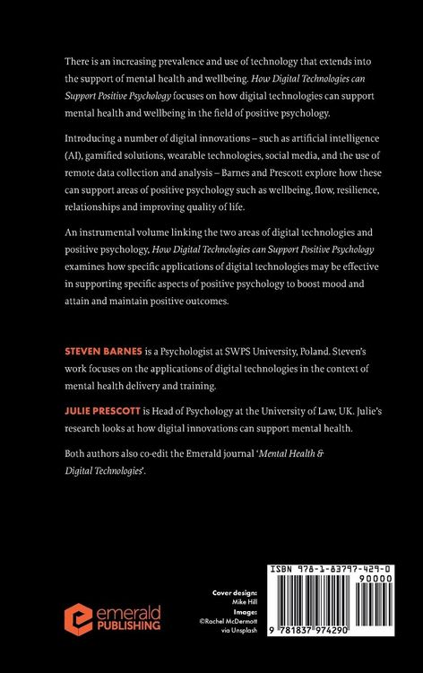 Produktbild: How Digital Technologies can Support Positive Psychology