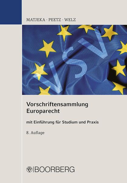 Produktbild: Vorschriftensammlung Europarecht