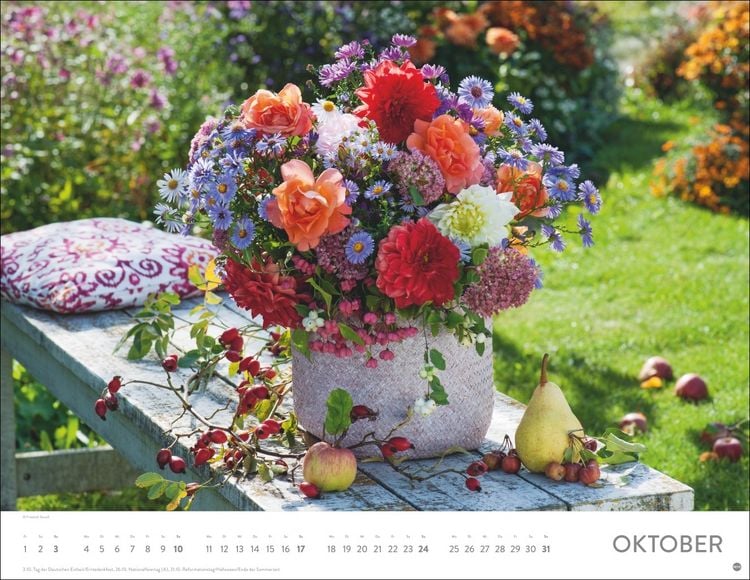 Produktbild: Blumenpracht Posterkalender 2027