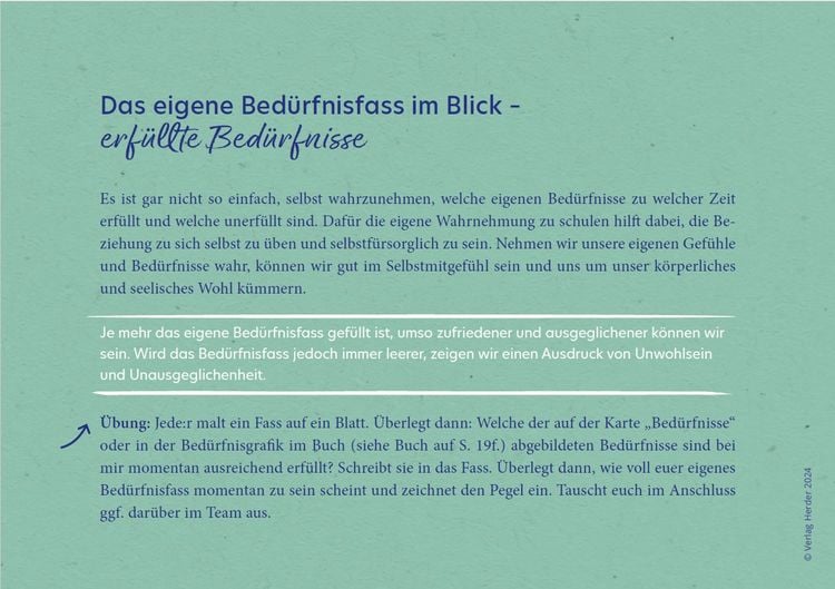 Produktbild: Kinder achtsam und bed&uuml;rfnisorientiert begleiten. 40 Reflexionskarten f&uuml;r die Teamarbeit