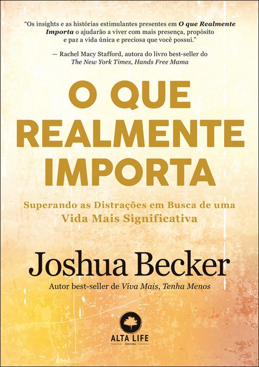Produktbild: O que realmente importa