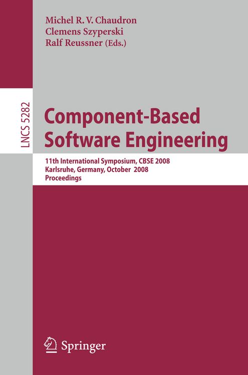 Produktbild: Component-Based Software Engineering