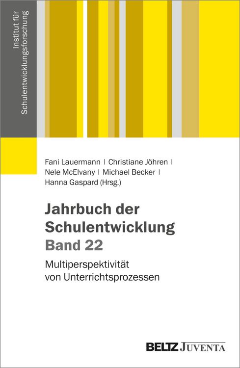 Produktbild: Jahrbuch der Schulentwicklung. Band 22
