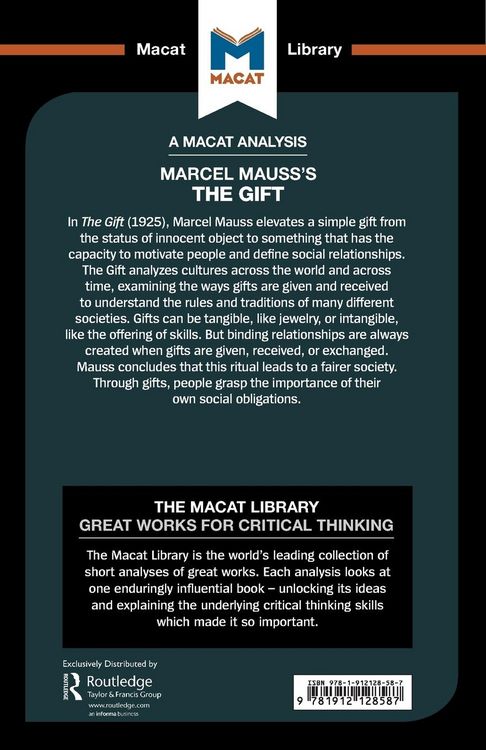 Produktbild: An Analysis of Marcel Mauss's The Gift