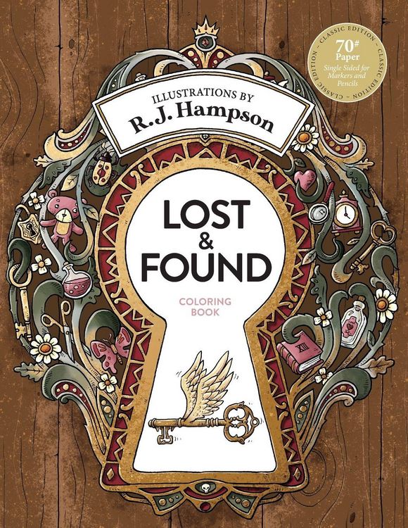 Produktbild: Lost & Found Coloring Book
