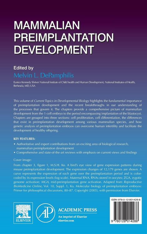 Produktbild: Mammalian Preimplantation Development