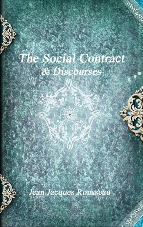 Produktbild: The Social Contract & Discourses