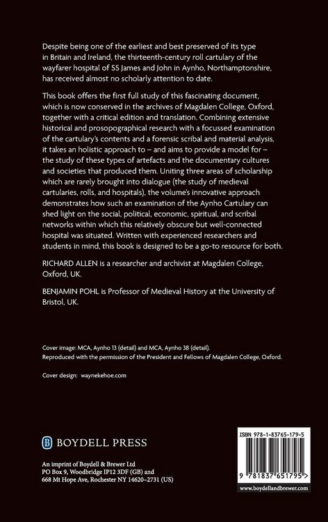Produktbild: The Aynho Cartulary and its Documentary Culture
