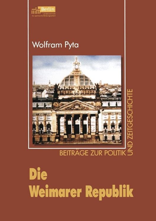 Produktbild: Die Weimarer Republik