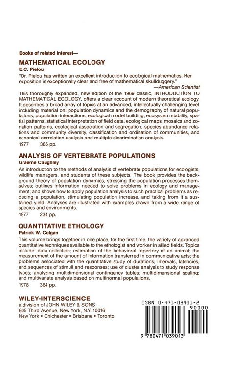 Produktbild: Sampling Design and Statistical Methods for Environmental Biologists