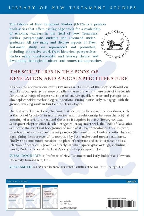 Produktbild: The Scriptures in the Book of Revelation and Apocalyptic Literature