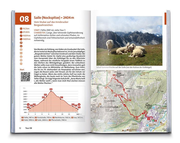 Produktbild: KOMPASS Wanderf&uuml;hrer Stubaital und Wipptal mit Gschnitz, Obernberg, Navis, Schmirn, Vals, 65 Touren mit Extra-Tourenkarte