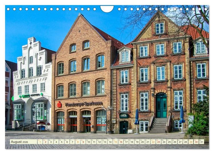 Produktbild: Bezauberndes Flensburg (Wandkalender 2026 DIN A4 quer), CALVENDO Monatskalender