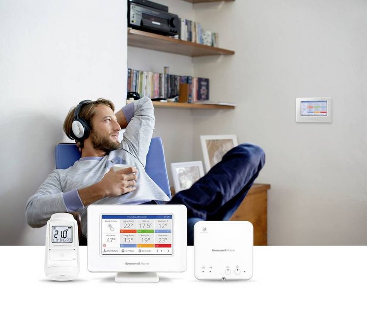 Produktbild: Honeywell Home Heizk&ouml;rperthermostat-Set Honeywell evohome EVO-APARTMENT-PLUS