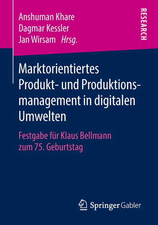 Produktbild: Marktorientiertes Produkt- und Produktionsmanagement in digitalen Umwelten