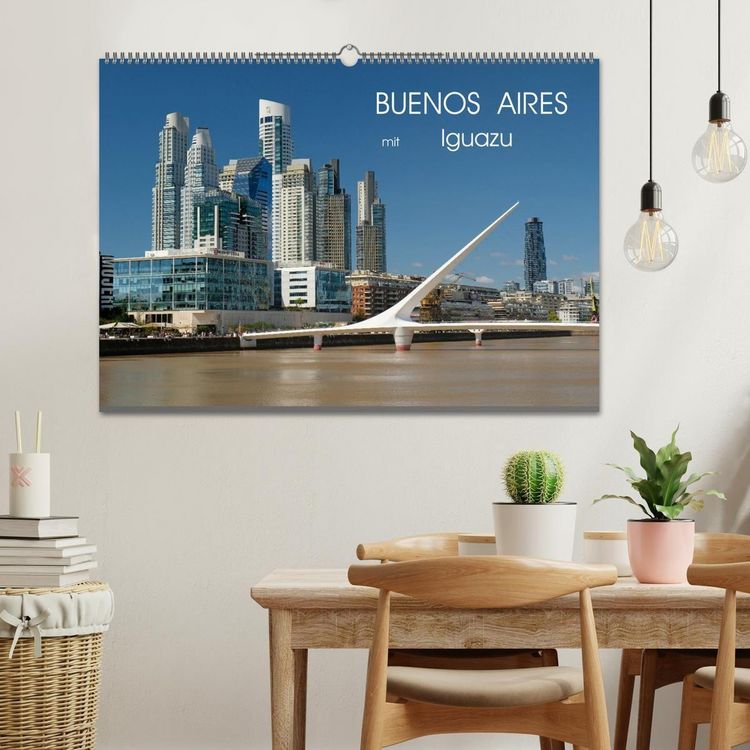 Produktbild: Buenos Aires mit Iguazu (Wandkalender 2027 DIN A2 quer), CALVENDO Monatskalender