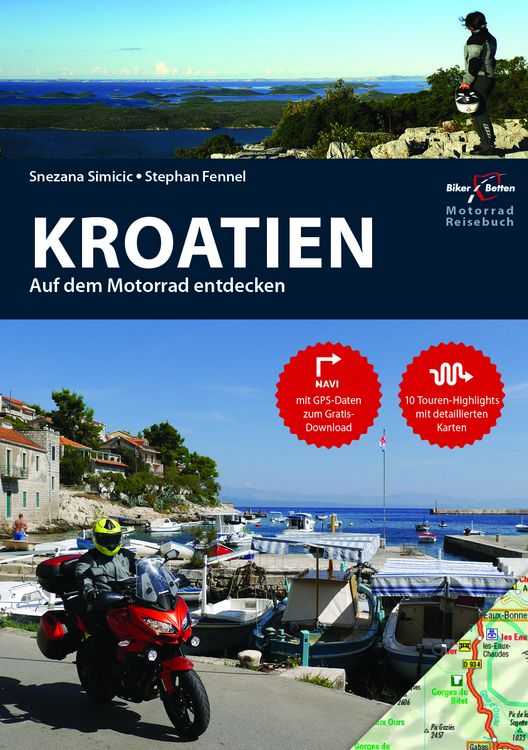 Produktbild: Motorrad Reisef&uuml;hrer Kroatien