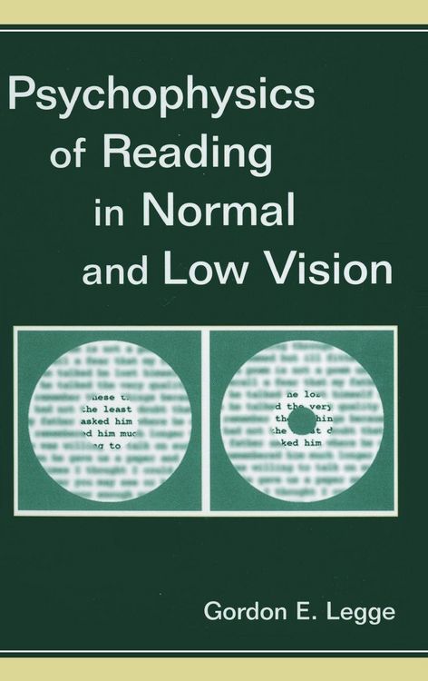 Produktbild: Psychophysics of Reading in Normal and Low Vision