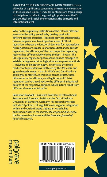 Produktbild: Risk Regulation in the Single Market