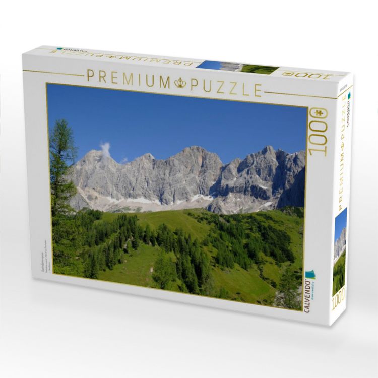 Produktbild: CALVENDO Puzzle Dachsteinmassiv | 1000 Teile Lege-Gr&ouml;&szlig;e 64x48cm Foto-Puzzle f&uuml;r gl&uuml;ckliche Stunden