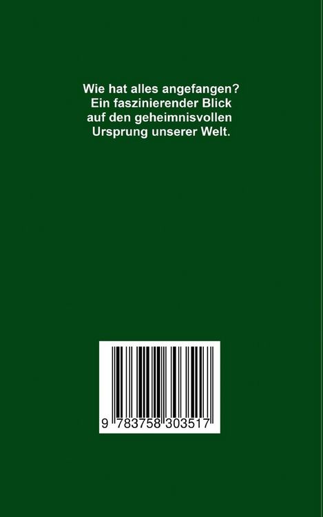 Produktbild: Die Sch&ouml;pfung. So k&ouml;nnte es gewesen sein.