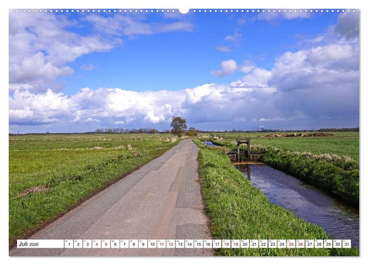 Produktbild: Altes Land 2026 (hochwertiger Premium Wandkalender 2026 DIN A2 quer), Kunstdruck in Hochglanz