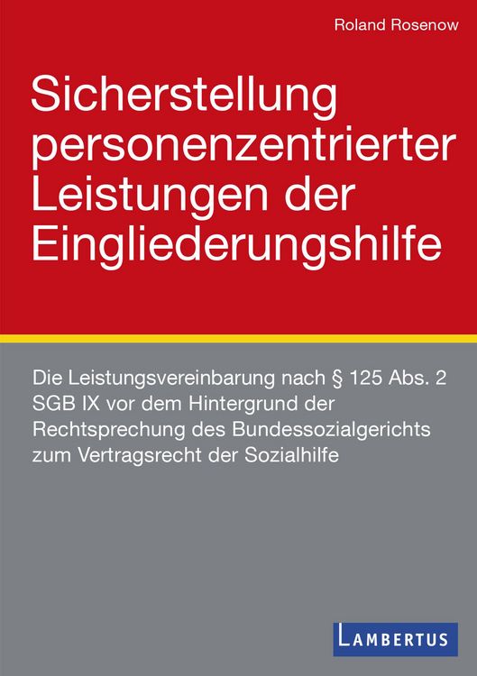 Produktbild: Sicherstellung personenzentrierter Leistungen der Eingliederungshilfe