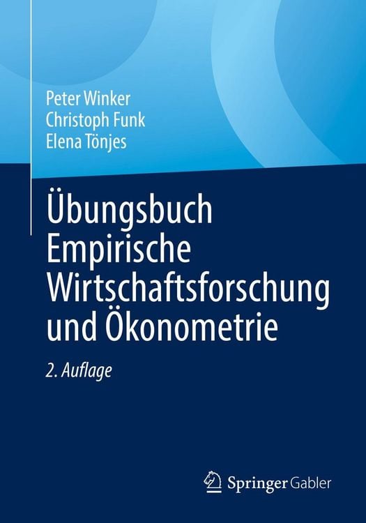 Produktbild: &Uuml;bungsbuch Empirische Wirtschaftsforschung und &Ouml;konometrie