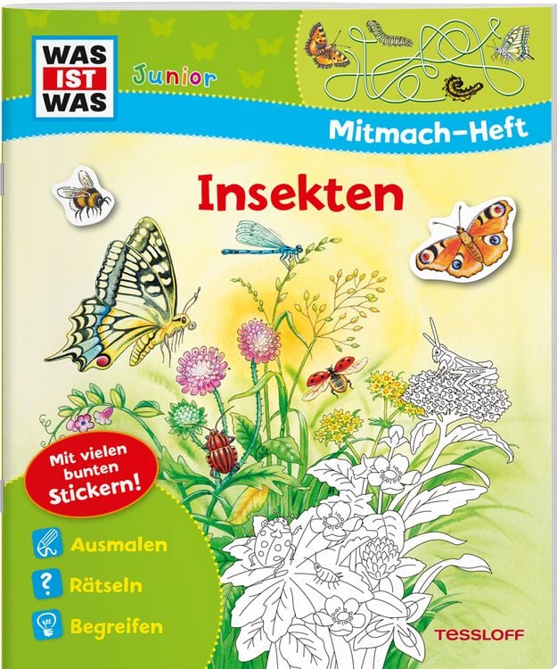 Bild vom Artikel WAS IST WAS Junior Mitmach-Heft. Insekten vom Autor Tatjana Marti