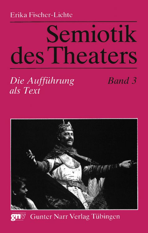 Produktbild: Semiotik des Theaters