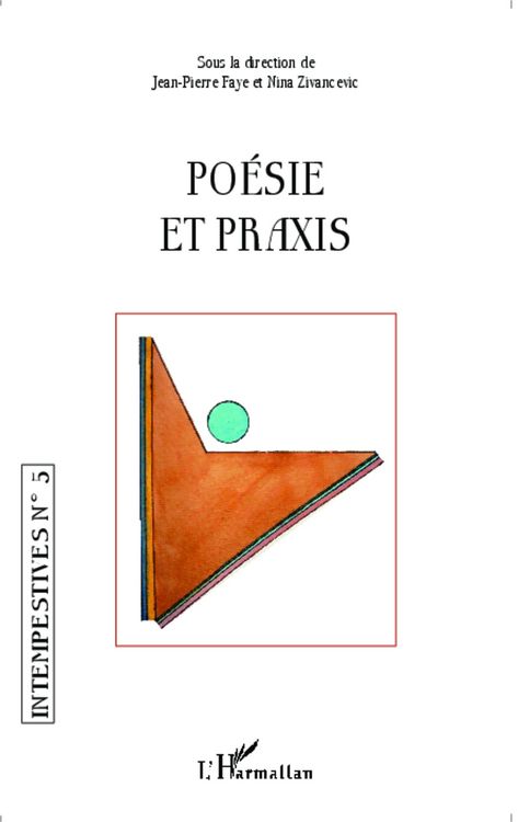 Produktbild: Po&eacute;sie et praxis