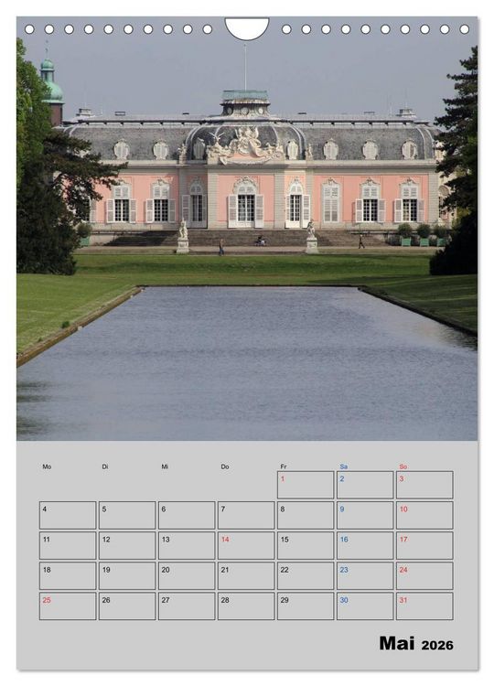 Produktbild: D&uuml;sseldorfer Burgen und Schl&ouml;sser (Wandkalender 2026 DIN A4 hoch), CALVENDO Monatskalender