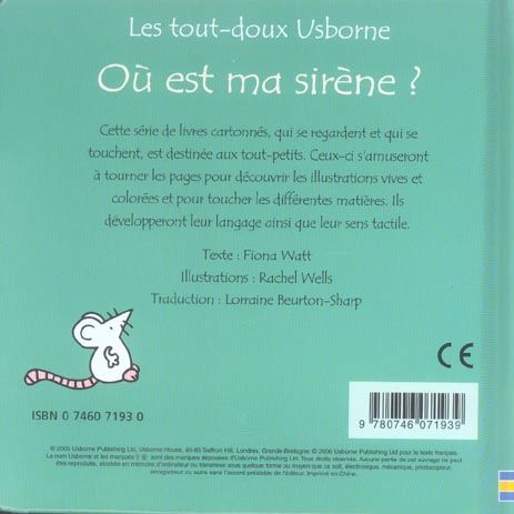 Produktbild: O&ugrave; est ma sir&egrave;ne ?