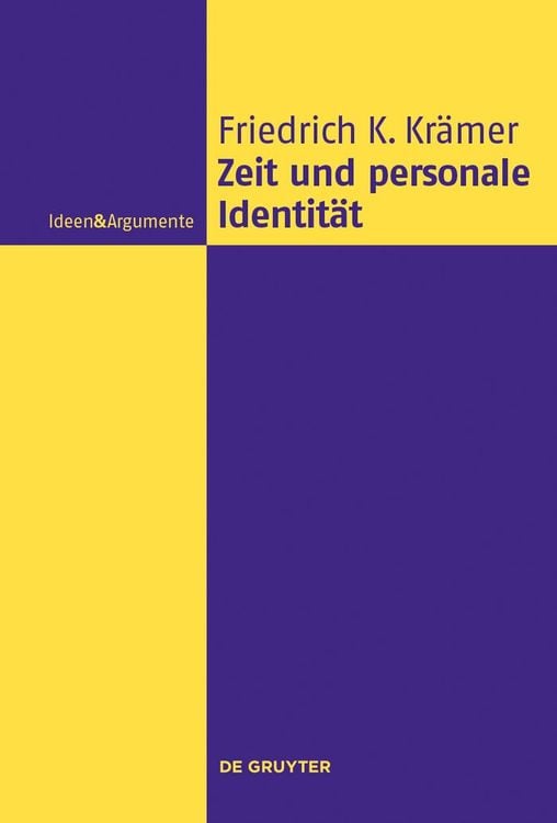 Produktbild: Zeit und personale Identität