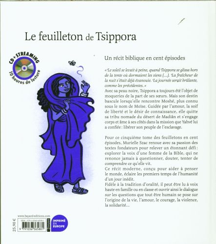 Produktbild: Le feuilleton de Tsippora : un r&eacute;cit biblique en cent &eacute;pisodes