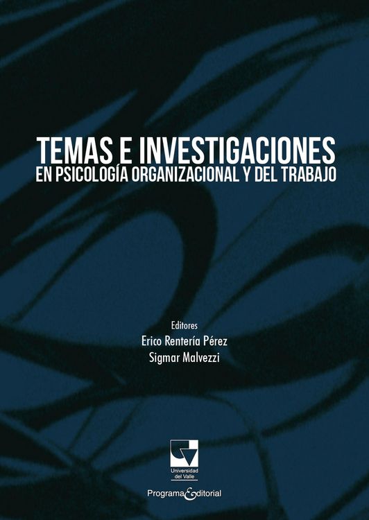 Produktbild: Temas e investigaciones en psicolog&iacute;a organizacional y del trabajo