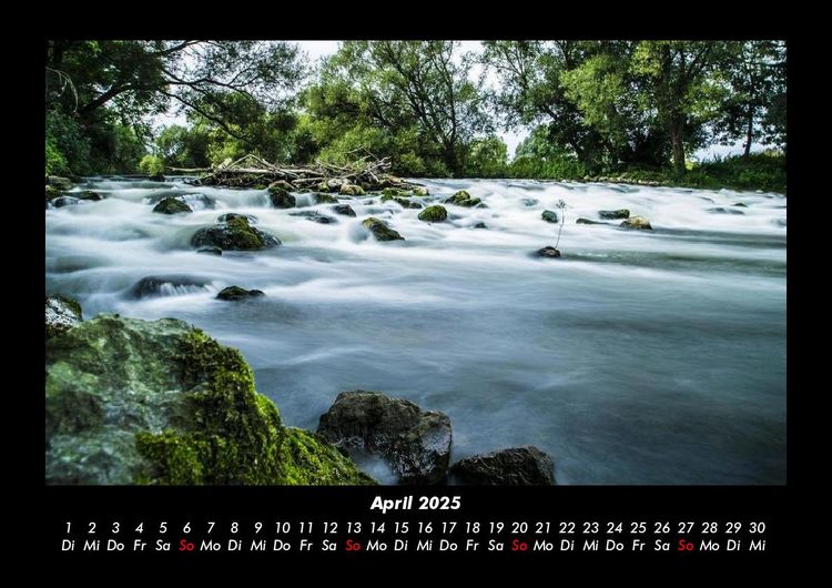 Produktbild: Landschaftskalender 2025 Fotokalender DIN A3