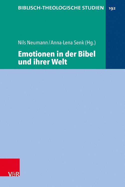Produktbild: Emotionen in der Bibel und ihrer Welt