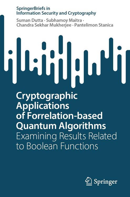 Produktbild: Cryptographic Applications of Forrelation-based Quantum Algorithms
