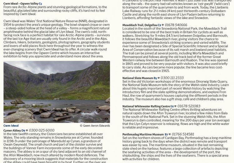 Produktbild: Snowdonia National Park Pocket Map