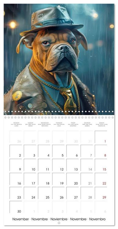 Produktbild: Great Gangster Dogs (Wall Calendar 2026 12 &times; 12 Inch) CALVENDO 12 Month Wall Calendar