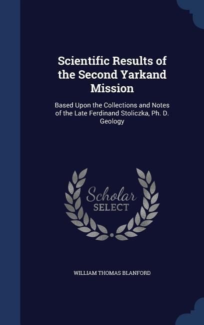 Produktbild: Scientific Results of the Second Yarkand Mission