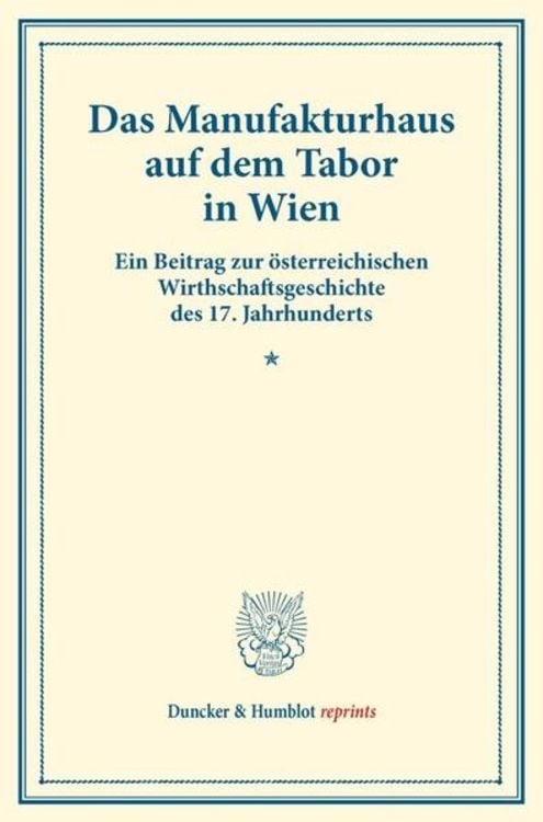 Produktbild: Das Manufakturhaus auf dem Tabor in Wien.
