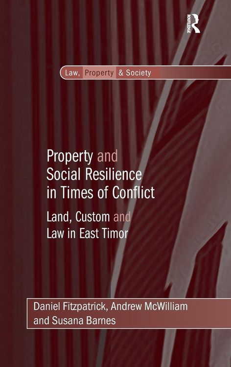 Produktbild: Property and Social Resilience in Times of Conflict