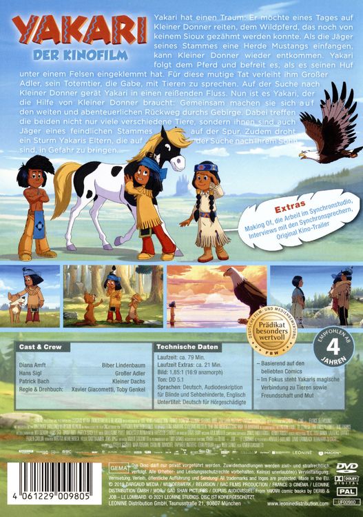 Produktbild: Yakari - Der Kinofilm