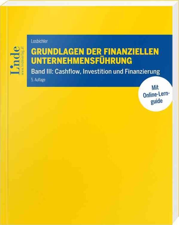 Produktbild: Grundlagen der finanziellen Unternehmensführung, Band III