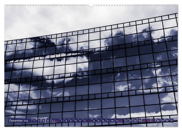 Produktbild: Abstrakte Architektur (Wandkalender 2026 DIN A2 quer), CALVENDO Monatskalender