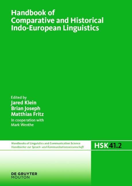 Produktbild: Handbook of Comparative and Historical Indo-European Linguistics